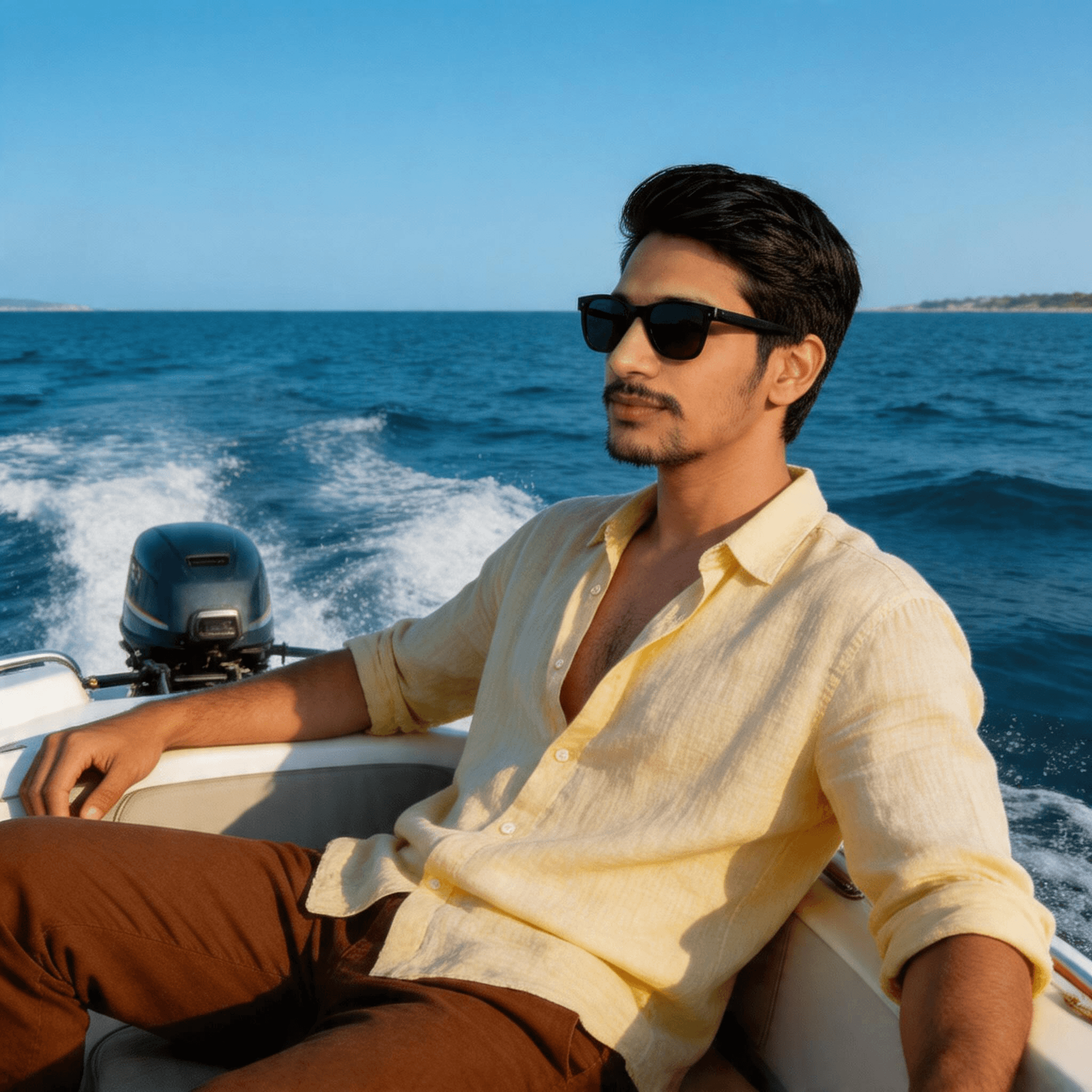 Yellow linen shirt | Blossblue Nepal